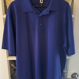 Footjoy Marsh Landing Purple Golf Shirt. Size Large.